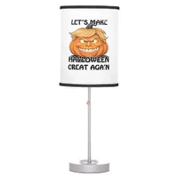 Let's Make Halloween Great Again Classic Table Lamp