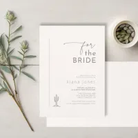 Desert Vibes Bridal Shower Ivory ID1019 Invitation