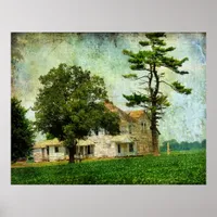 The Old Farm House Poster