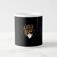Little Boo Happy Halloween Vintage Classic Giant Coffee Mug