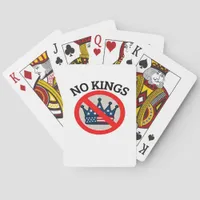 No Kings Essential Creative Style Poker Cards