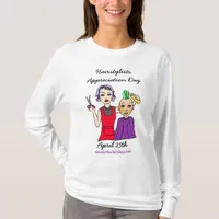 April 25th is Hairstylists Appreciation Day T-Shir T-Shirt