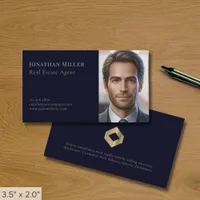 Real Estate Agent Photo Business Card