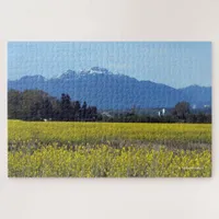 Stunning Spring Fields of Gold Forage Radish Jigsaw Puzzle