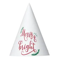 merry and bright Holiday Party Hat