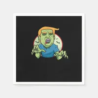 Halloween  Zombie Funny Classic Napkins