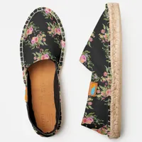 Floral Pattern Espadrilles