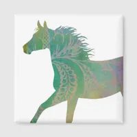 Pretty Boho Horse Magnet