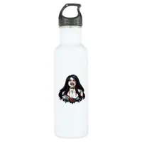 Till Death Do Us Part Skeleton Couple Classic  Stainless Steel Water Bottle