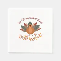 All About That Baste Sloth Classic Whimsical Style Napkins