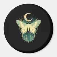 Moth Fairycore Goblincore Whimsigoth Cottagecore Magnet