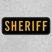 Sheriff Patch