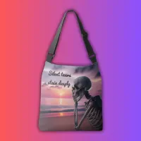 Silent tears stain deeply | crossbody bag