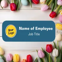 Multi Color Employee Magnetic Or Safety Pin Name Tag