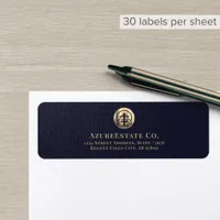 Return Address Labels for Business with Logo