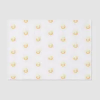 Cute Kids Yellow Sunshine 10lb Tissue Paper, White Tissue Paper