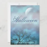 Atmospheric Mood  Halloween Party Invitations