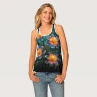  Floral  Tank Top