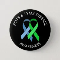 Dysautonomia and Lyme Disease Awareness Ribbon Pin