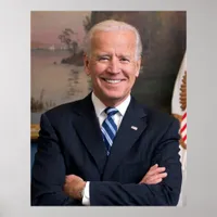 Joe Biden Official Portrait, ZSSG Poster