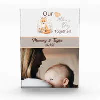  Fox and baby, Our First Mother's Day Together Photo Block