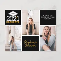BUDGET Photo Collage Cap Graduation