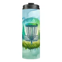 Disc Golf Basket | Best Dad by Par Thermal Tumbler