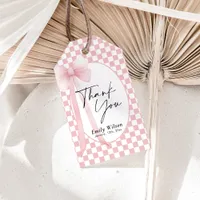 Bow Thank You  Gift Tags