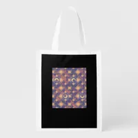 Whimsigoth Wallpaper Classic Grocery Bag