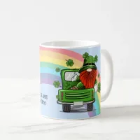 Call Me Lucky Irish Gnome Coffee Mug