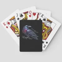 F-Caw-F Crow Classic Retro Style Poker Cards