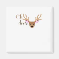 Oh Deer Artistic Style  Magnet