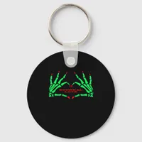 Skeleton Hands - Funny Halloween Keychain