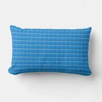 Pillow (lumbar) - Mosaic Squares in Blue