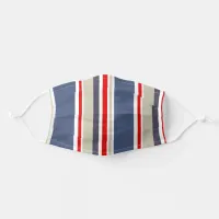 Nautical Sailor Stripes Adult Cloth Face Mask