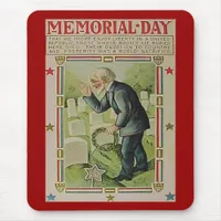 Vintage Memorial Day The Fallen Mouse Pad