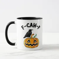 Funny Gothic Crow Humor F-Caw-F Essential Mug