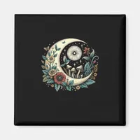 Aesthetic Goblincore Cottagecore Mushroom Minimal  Magnet