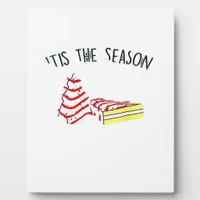 The Season Christmas Tree  Plaque