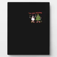 Tis The Season Christmas Tree Pals Classic Trendy  Plaque