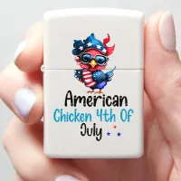 Patriotic Poultry Parade Zippo Lighter