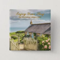 Holiday Home Vacation Accommodation Cottage Photo Button