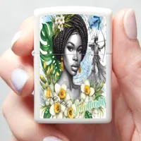 Sagittarius Zippo: Floral Zodiac Gift Zippo Lighter