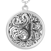 Monarchia "F" Silver Plated Necklace