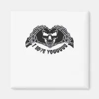 Skeleton Hands Skull, Halloween Design For Backgro Magnet