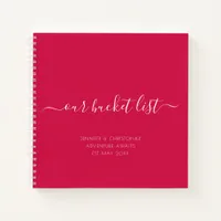 Our Bucket List Couples Keepsake Journal