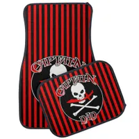 Captain Dad Set of Car Mats