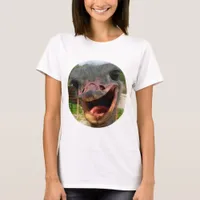 Funny Ostrich Bird Photo What's Up T-Shirt