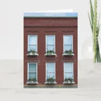 Window Boxes Card