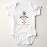 You Got This Dad Cute October Newborn Skeleton Baby Bodysuit